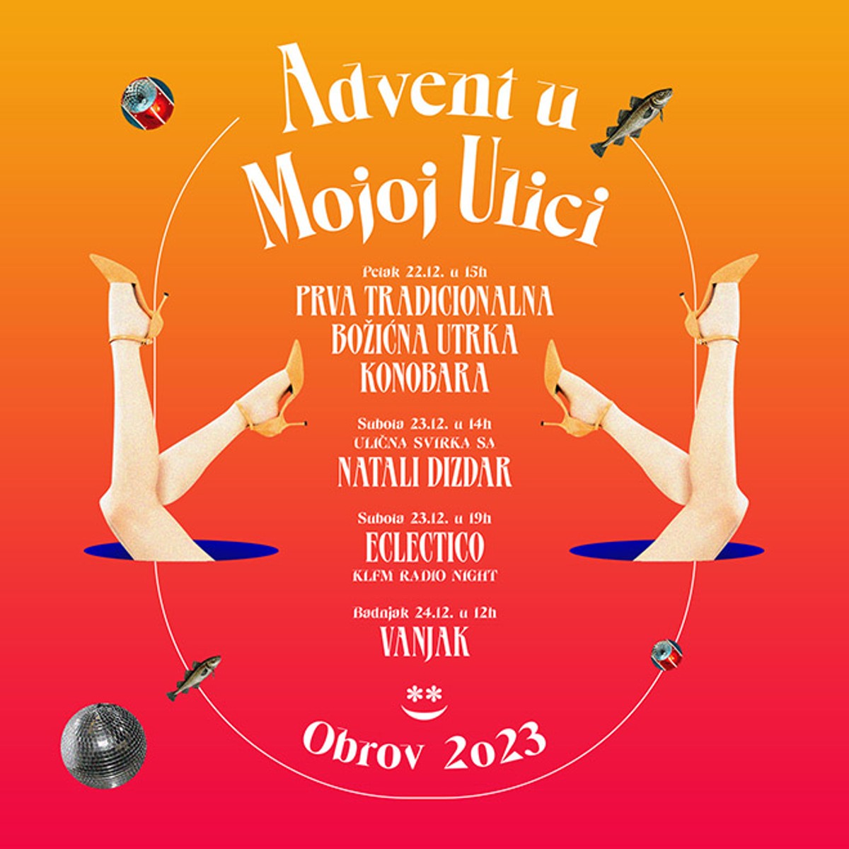 'U mojoj ulici' će past snig, DJ-evi, žive svirke… sve za božićni vikend