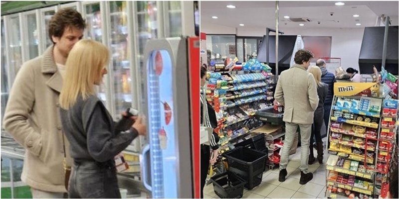 POŠLI U SPIZU Jelena Rozga i Ivan Huljić zajedno u dućanu