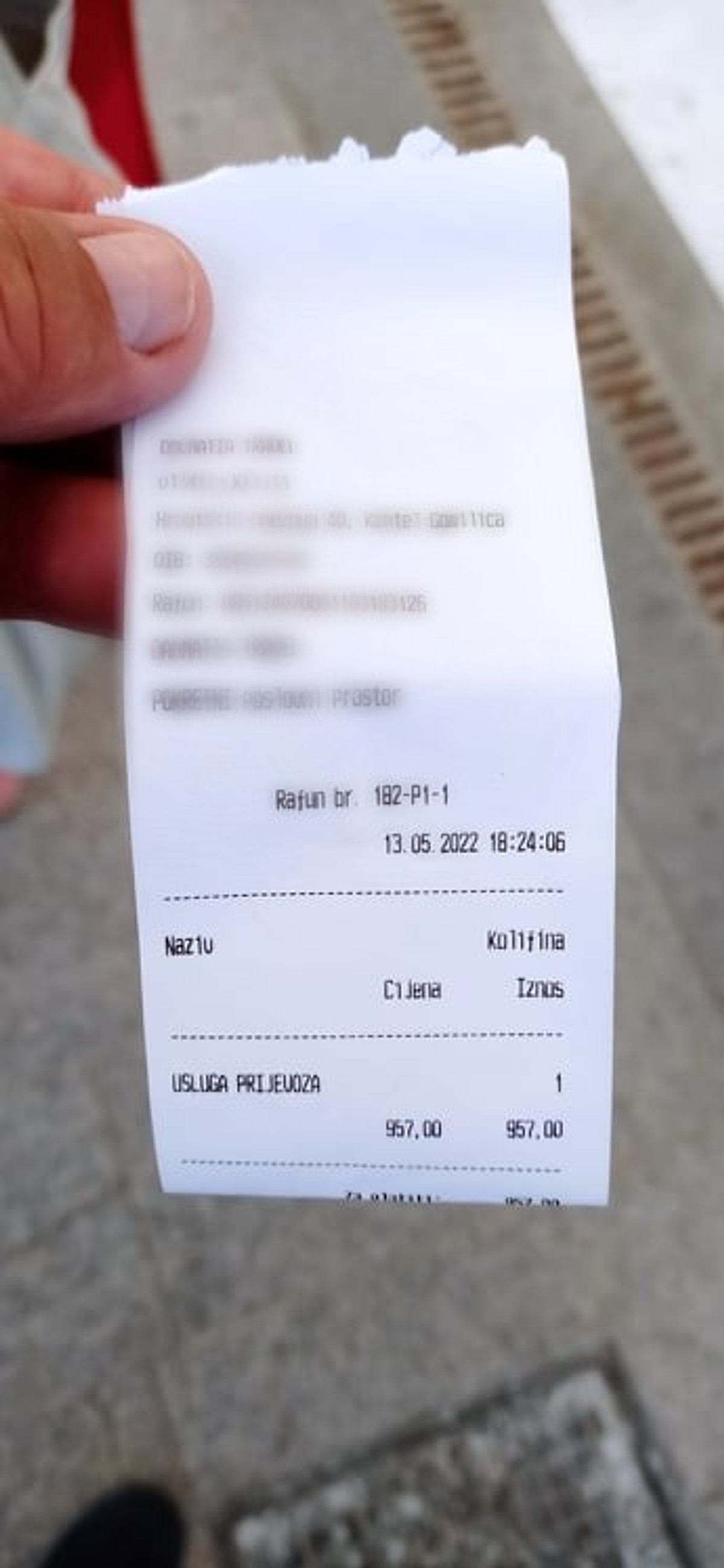 PADAJU REKORDI Od trajektne do zračne luke naplatio 957 kuna!