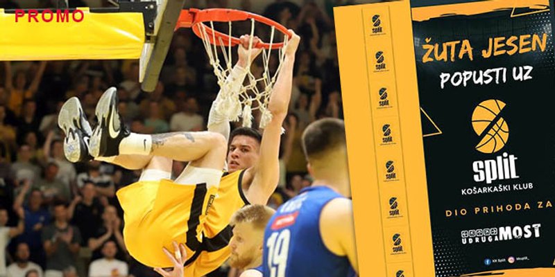 ŽUTA JESEN Iskoristite popuste partnera KK Splita, učinite dobro djelo!