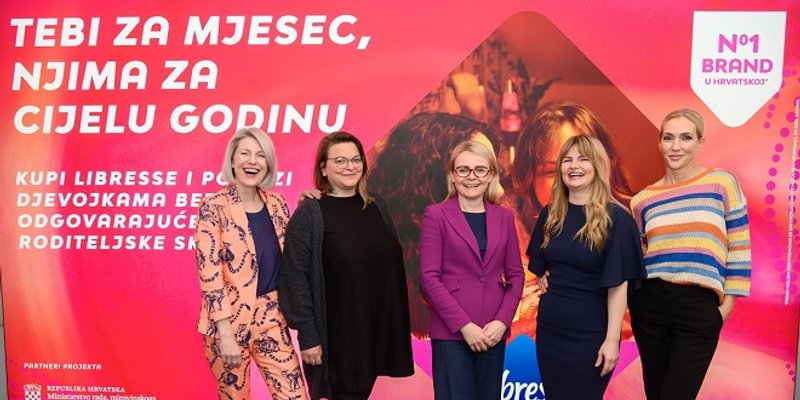 Pokrenuta Nacionalna kampanja borbe protiv menstrualnog siromaštva 'Tebi za mjesec, njima za cijelu godinu'