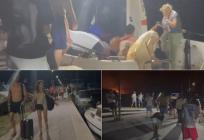 VIDEO Turiste iz Omiša evakuiraju brodicama
