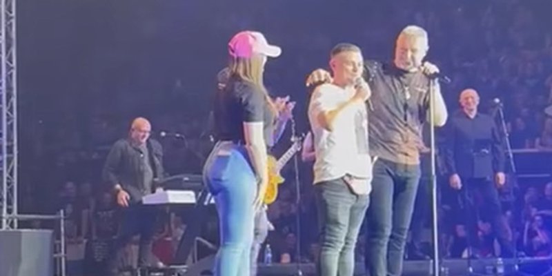 VIDEO Na Thompsonovom koncertu u Širokom pale i zaruke