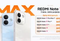 Xiaomi lansira REDMI Note 17 seriju u Europi!