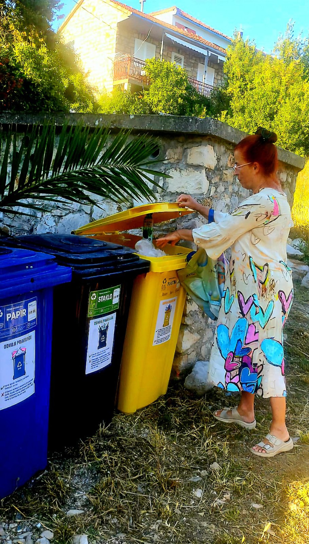 Pokrenut projekt razvrstavanja otpada na Velom Drveniku: 'Štitimo ljudsko zdravlje i okoliš'
