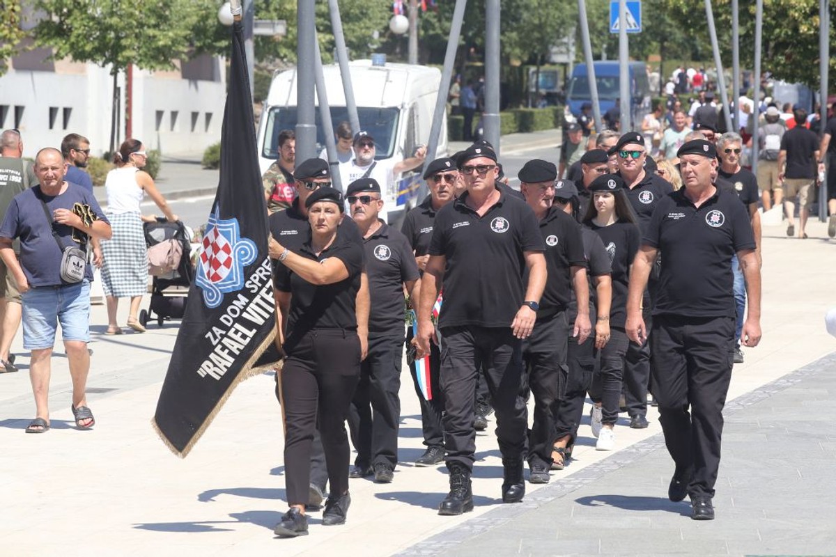 HOS u Kninu | foto: Veljko Martinović