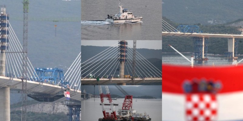 UŽIVO: PELJEŠKI MOST 'Sitno se broji' do spektakla