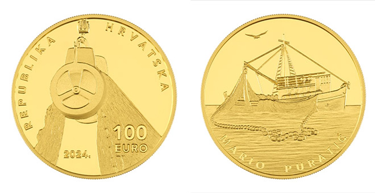 Izum Hrvata koji je revolucionirao ribarstvo krasi novu numizmatičku kovanicu 'Puratićev kolotur'