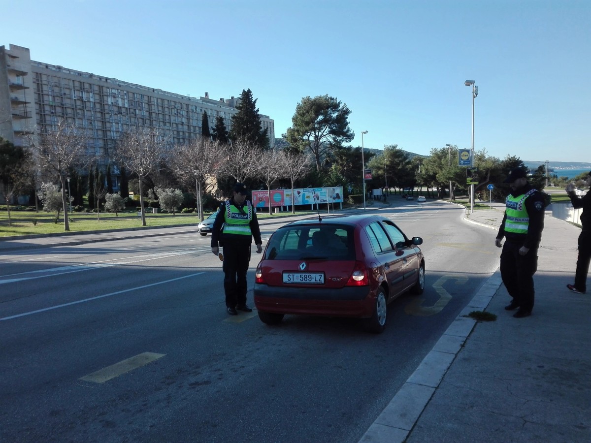 Andro Krstulović Opara i Dante Stipica s policijom u prometu