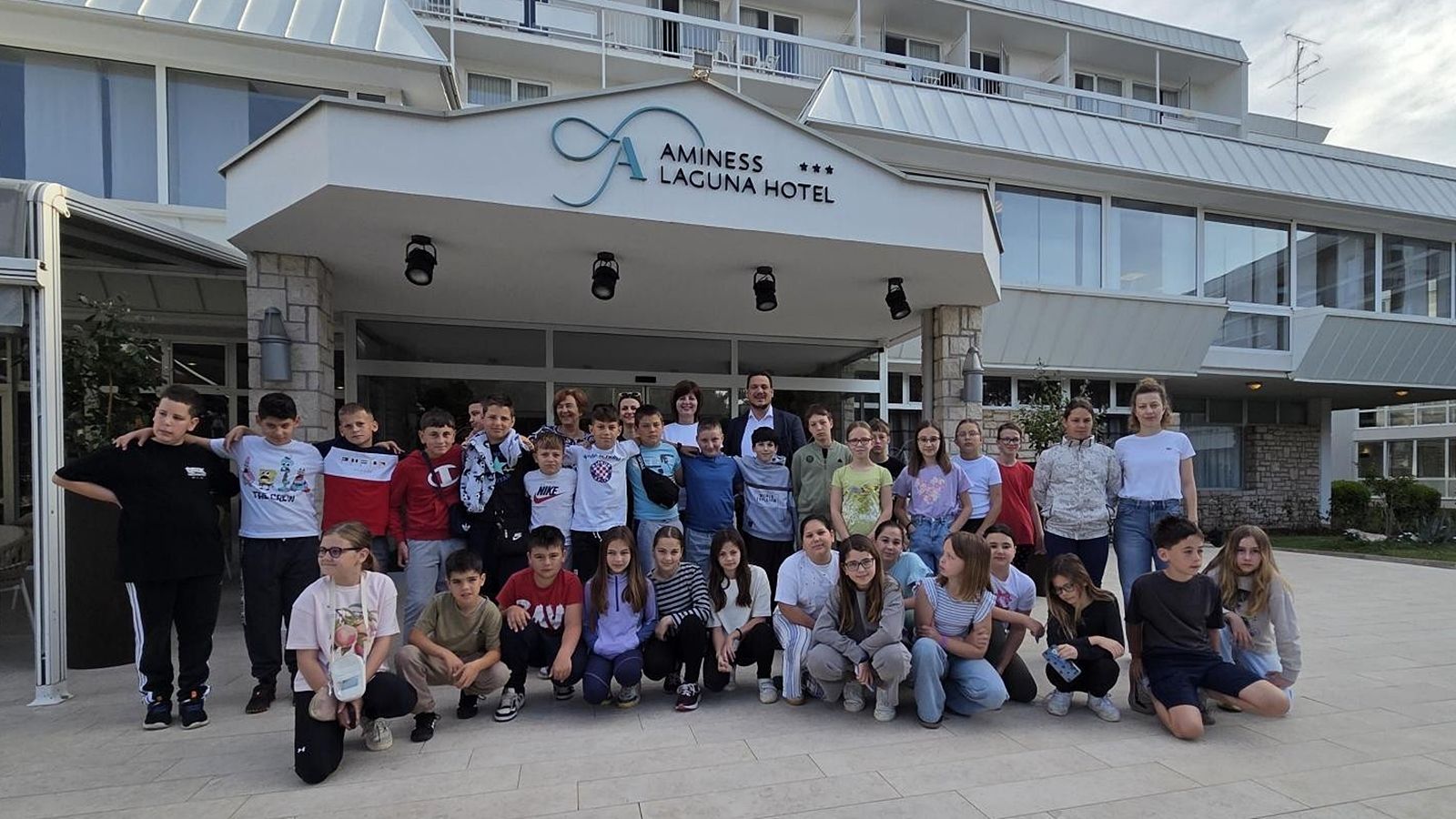 Laguna Maradiso Hotel by Aminess ugostio učenike iz Orebića na međužupanijskoj razmjeni u Novigradu