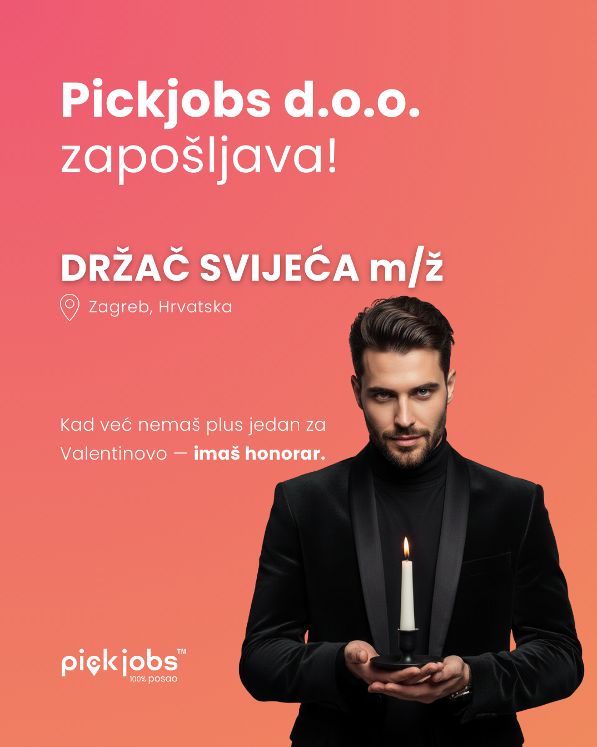 Bizaran oglas 'zapalio internet': Traži se osoba koja će držati svijeću parovima za Valentinovo