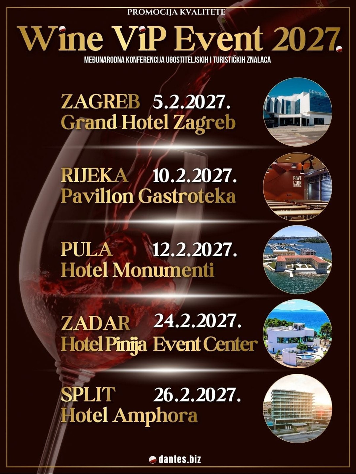 Wine ViP Event ponovno okuplja najbolje iz svijeta gastronomije i turizma