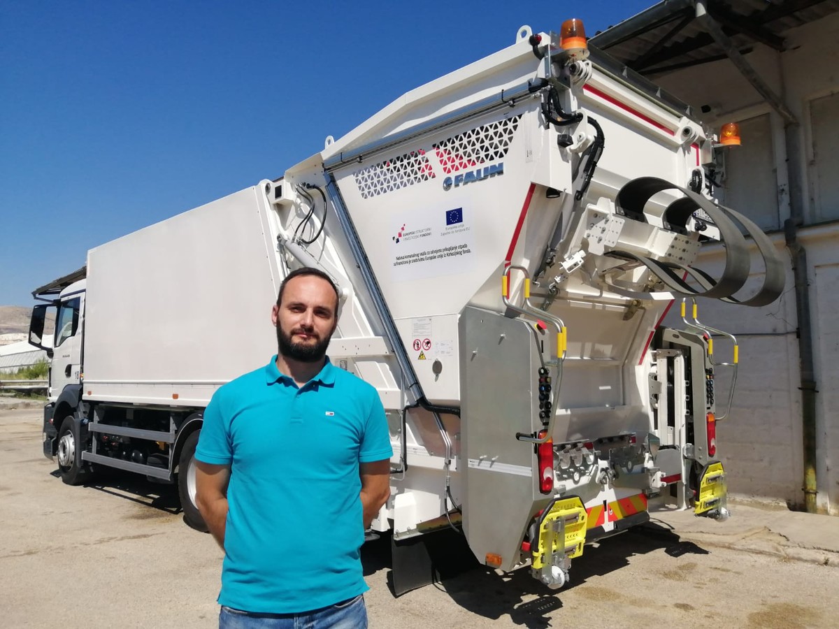 ZELENO I MODRO Kaštelani nabavili vozilo za odvojeno prikupljanje otpada