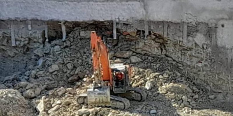 KRIVO JE TLO: Voditelj projekta Small Mall iznio zašto se urušio dio pokosa, nema straha od urušavanja Vukovarske ulice