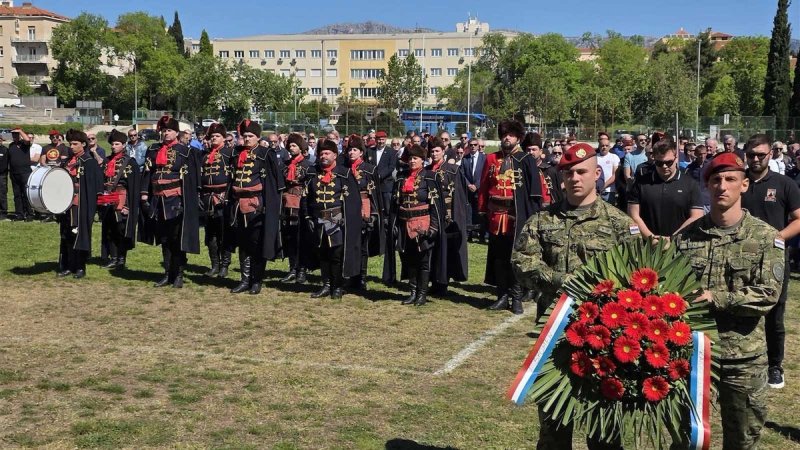 FOTO Obljetnica 4. brigade: 'Iz zajedništva je nastala snaga postrojbe koja i danas simbolizira hrabrost, odlučnost i jedinstvo'