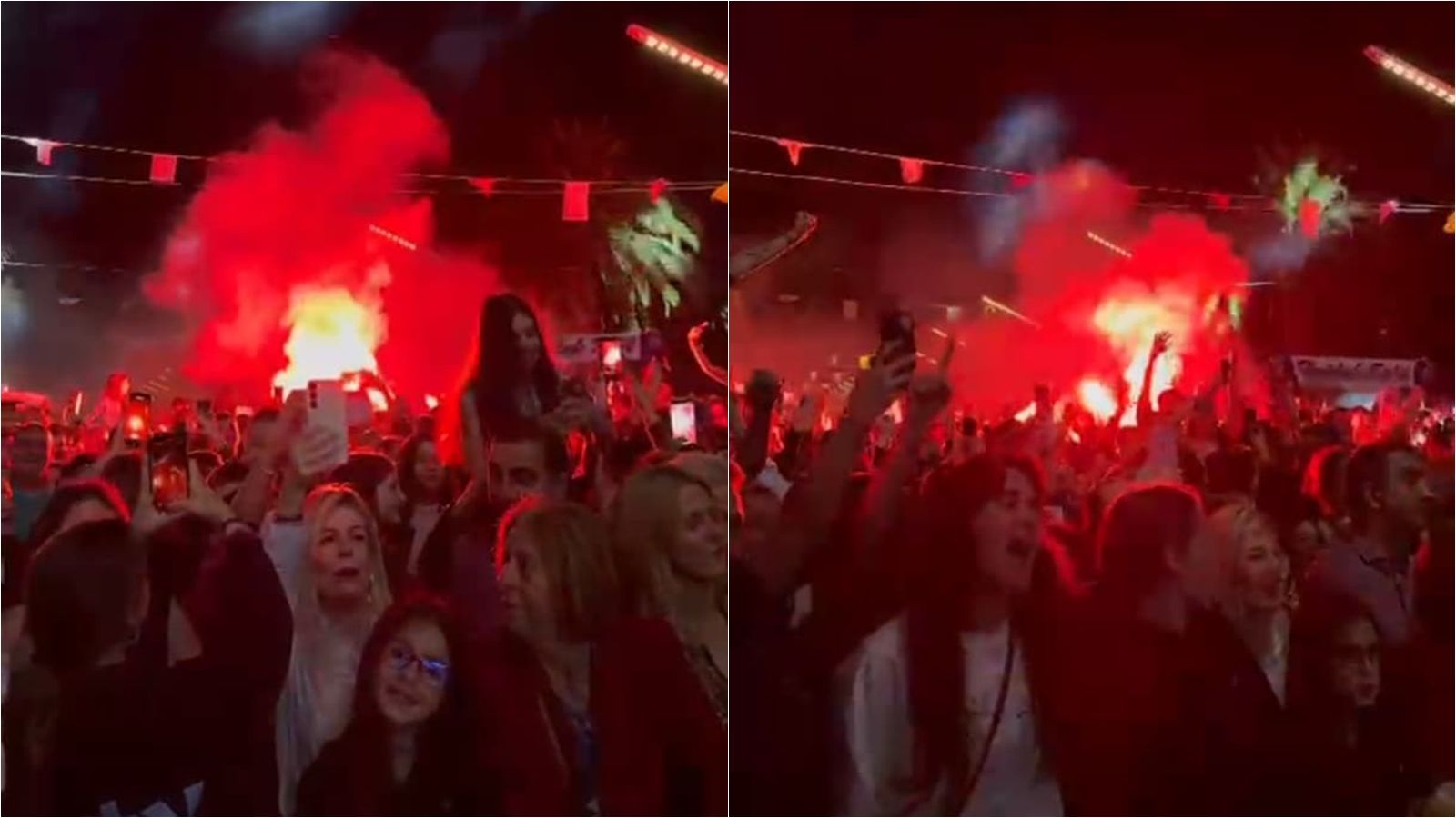 VIDEO Doris napokon publici ispunila želju, Hajdukovi šalovi u zraku!