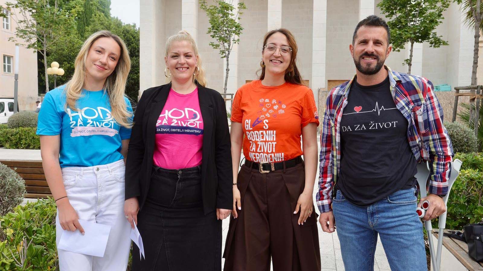 'Prvi korak je zakon': U nedjelju Hod za život u Splitu, predstavljeni ruta i program