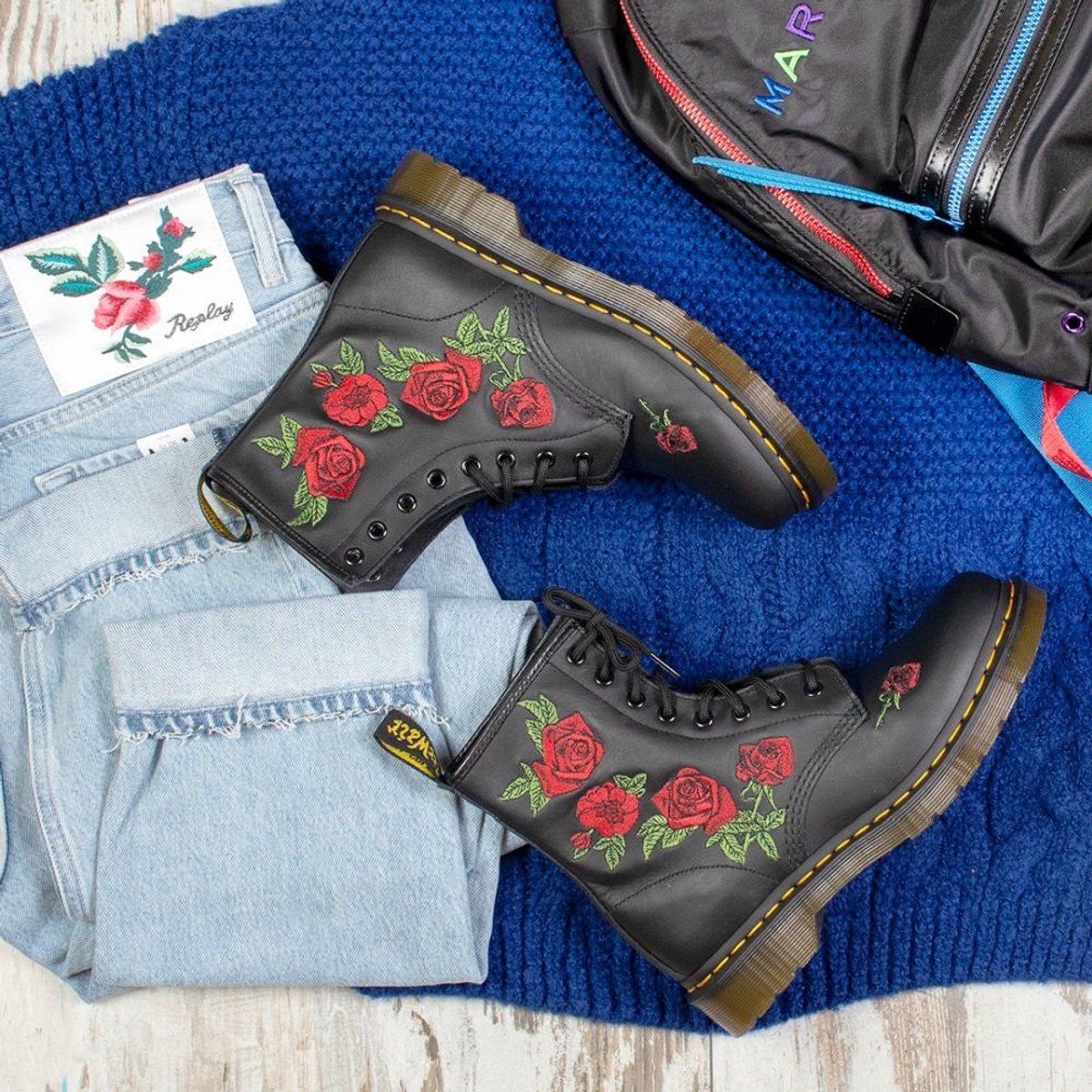 JOKER FASHION PORTFOLIO Martensice - čizme za modu sa stavom