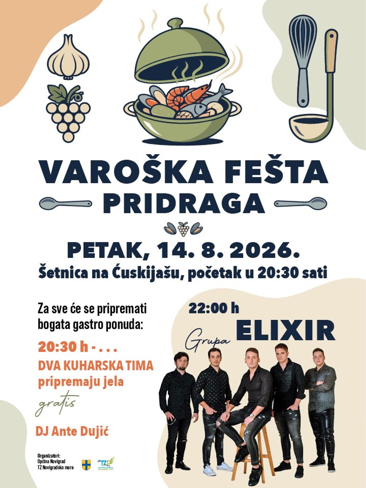 OVOG PETKA Varoška fešta u Pridragi i Dan tune u Posedarju