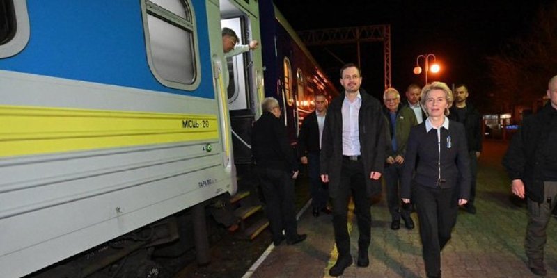 Ursula von der Leyen stigla u Kijev