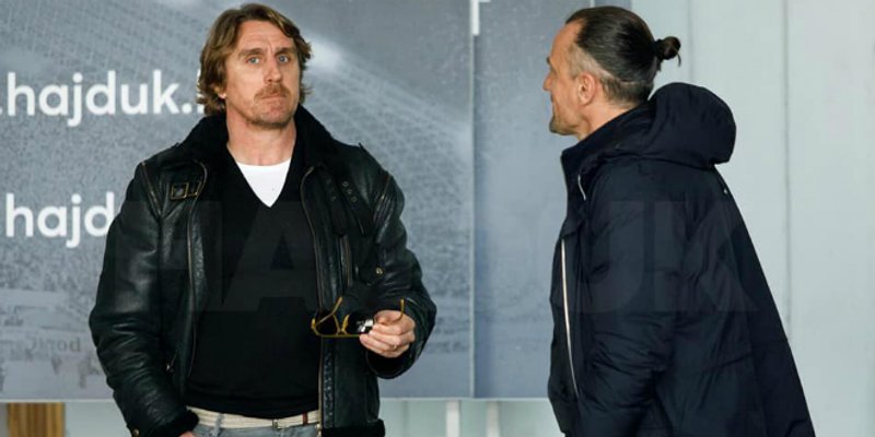 Alen Bokšić posjetio 'bijele' na Poljudu