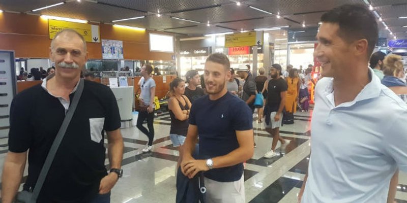 Hajdukovci sreli Vlašića u splitskoj zračnoj luci