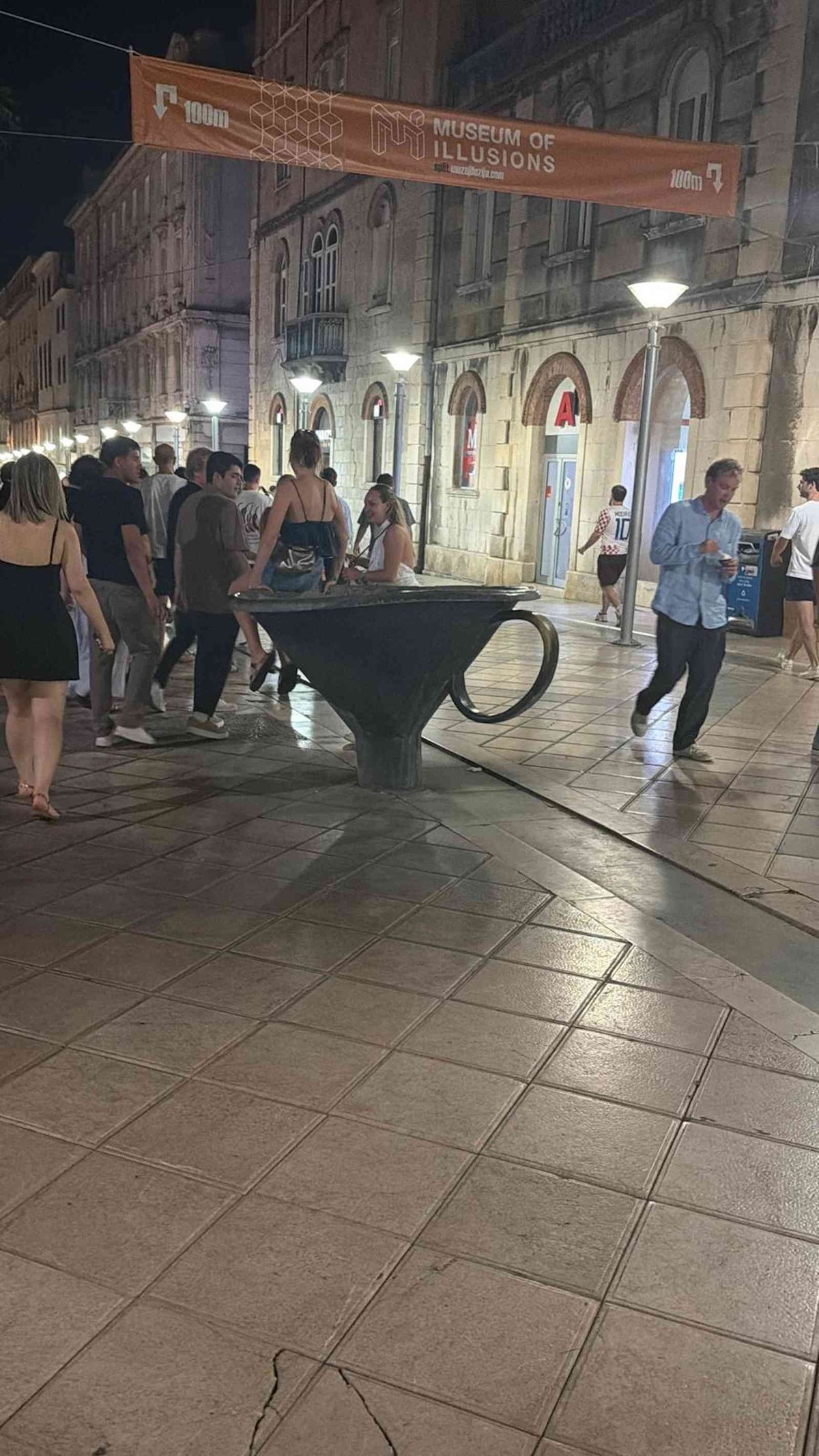 Turisti u Splitu