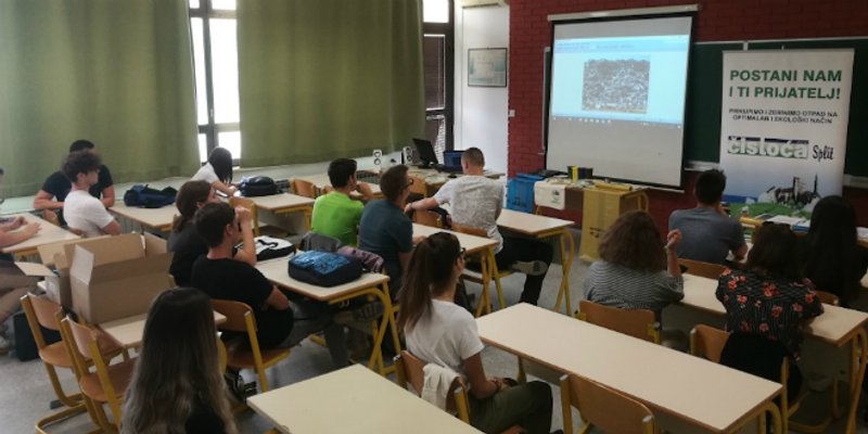 Čistoća i Prirodoslovna škola organizirali radionicu o odvajanju otpada