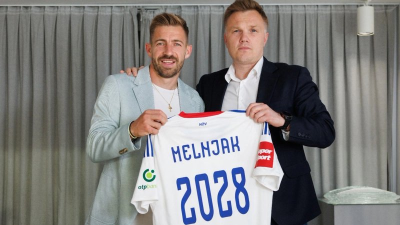 Dario Melnjak produžio ugovor s Hajdukom do 2028. godine!