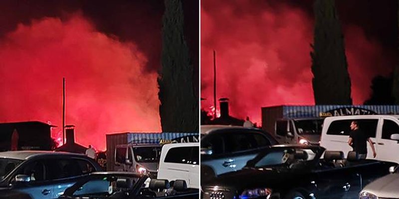 Požar u Rudinama gasilo je preko 50 vatrogasaca iz Kaštela, Solina, Trogira i Splita 