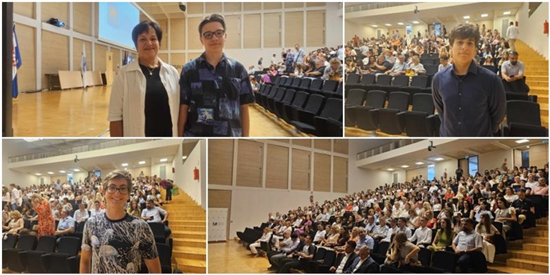 78 TALENTIRANIH Dodijeljene nagrade učenicima i mentorima koji su u prošloj školskoj godini ostvarili uspjeh na natjecanjima