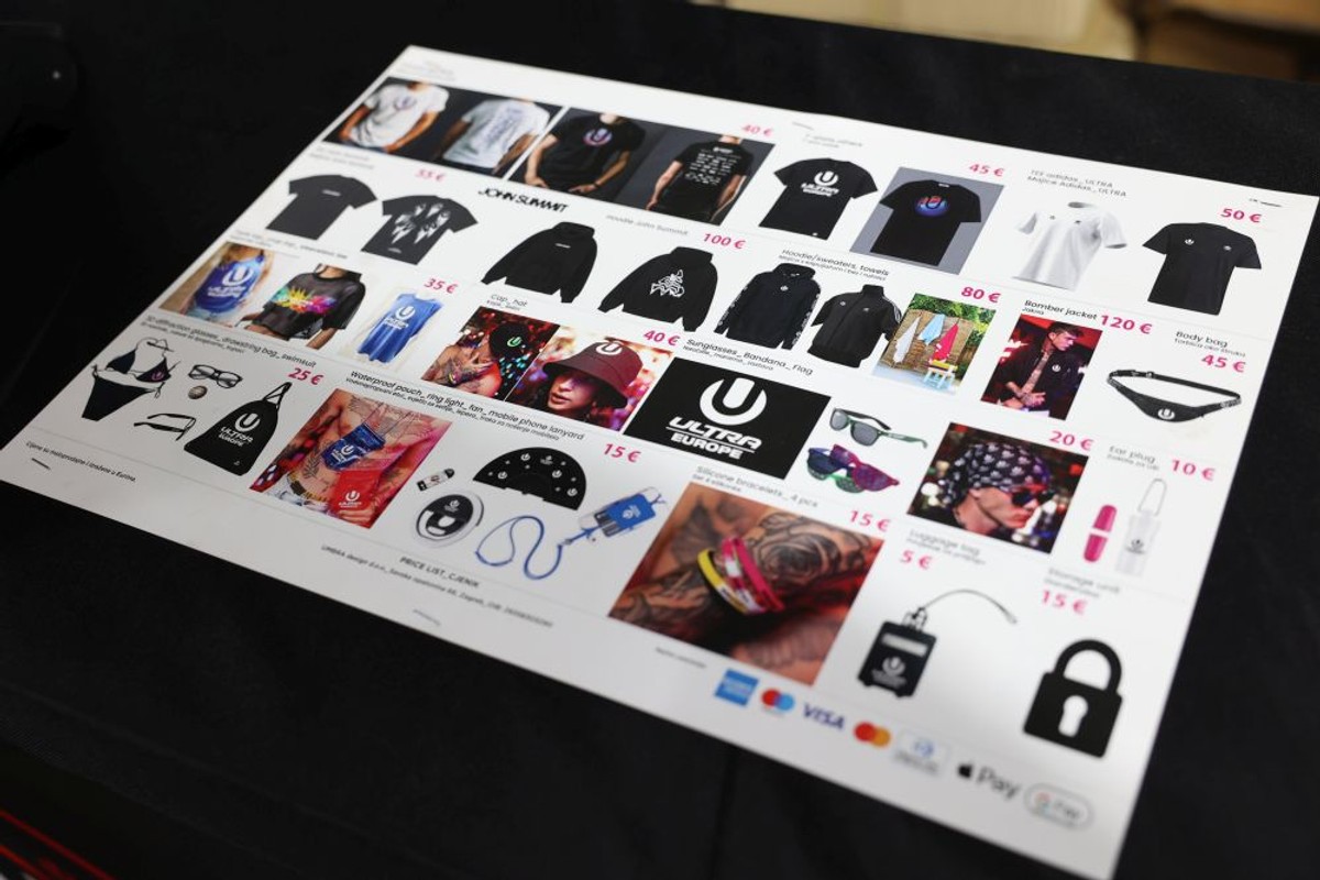 Želite uspomenu na ovogodišnju Ultru Europe? Evo koliko će vas koštati