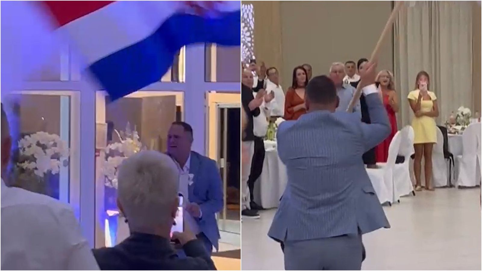 VIDEO: Prvoligaški sudac se raspametio na Bebekovom piru, izveo je pravi šou