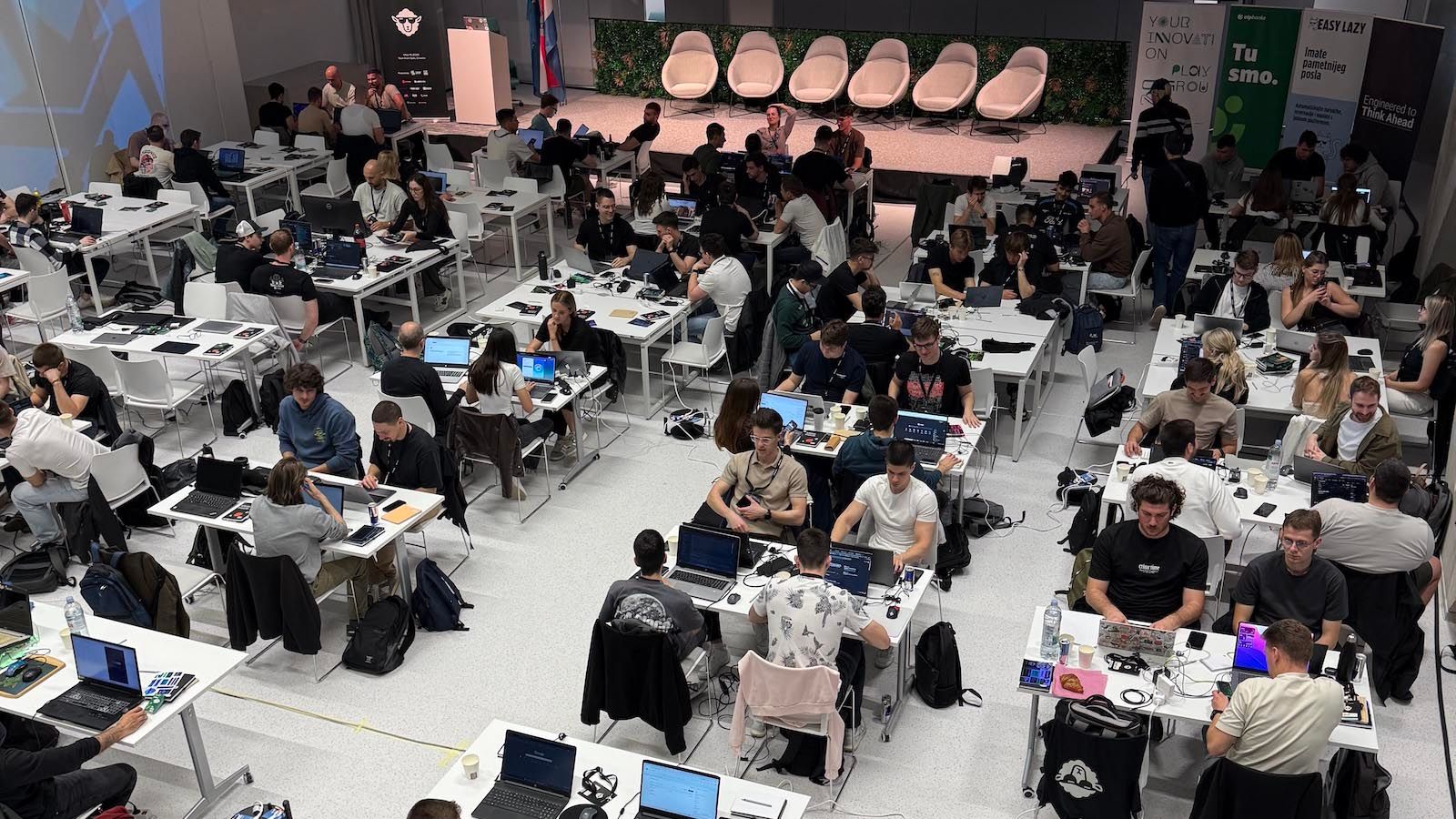 FOTO Tehnološki park Split domaćin najvećeg AI hackathona u Hrvatskoj