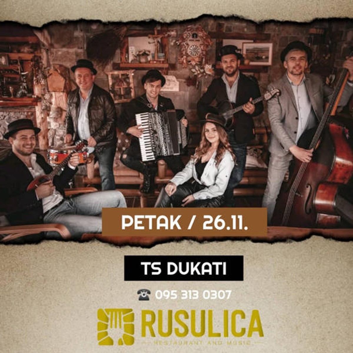 RUSULICA Provjerite vikend program u splitskom restoranu