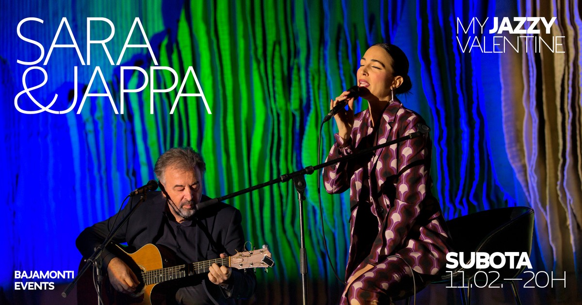 Ljubav je u zraku - Bajamonti najavljuje romantični koncert dua Sara & Jappa ove subote