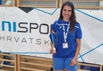 Zadarska studentica Paula Bačić, uspješna nogometašica i sutkinja: 'Lakše je polagati ispite nego suditi zaleđa'