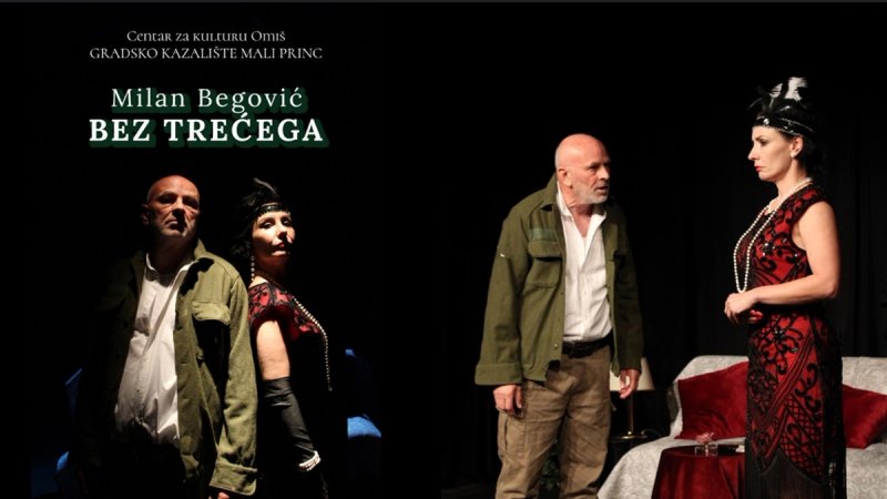 Predstava 'Bez trećega' u Solinu