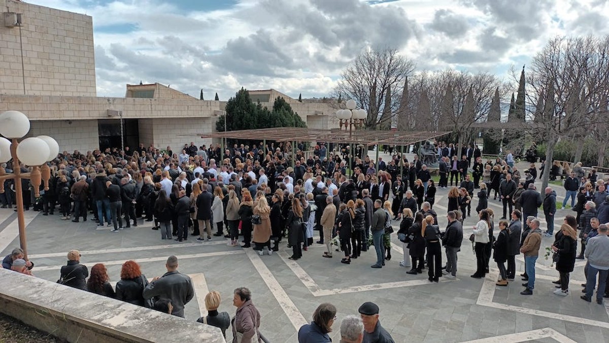 Sprovod Luke Bančića | foto: Veljko Martinović