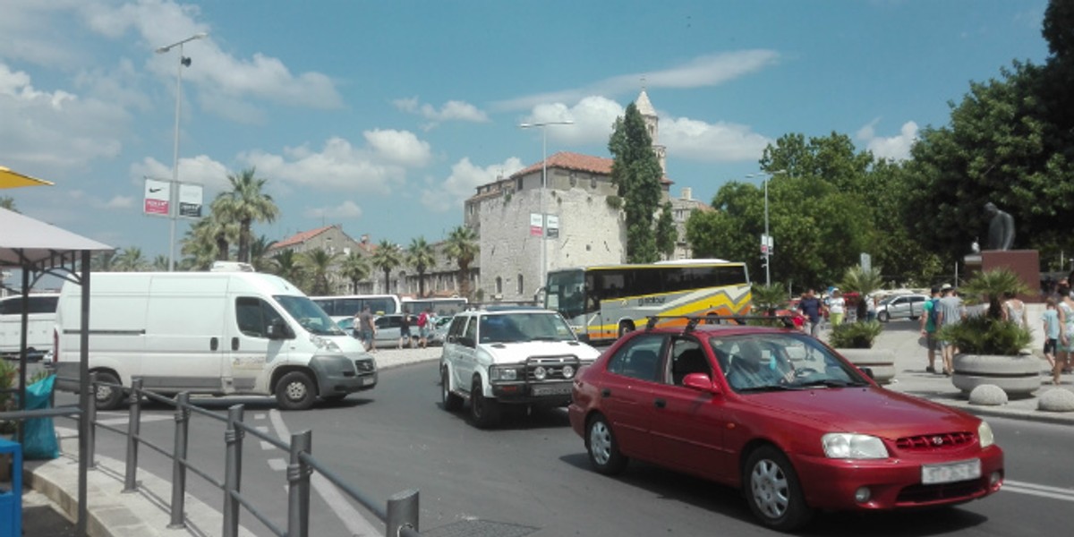 Promet u centru Splita