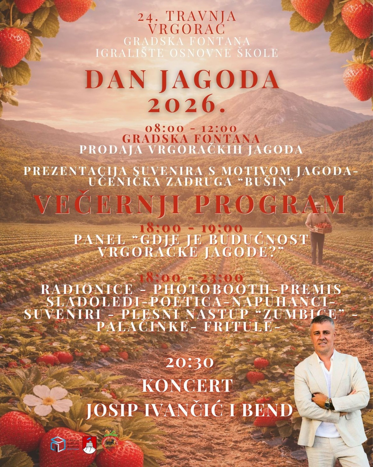 Vrgorac slavi svoju jagodu: Ovog petka Dan jagoda uz bogat program i domaće okuse