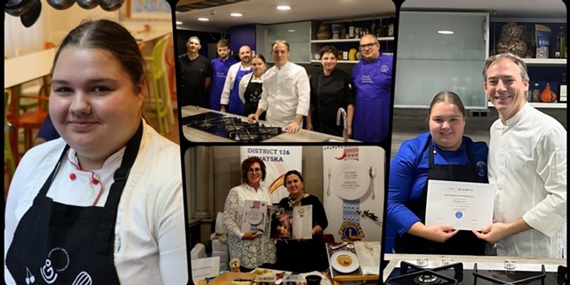 Od donacija za kuharicu Lionsica dvjema djevojkama stipendirano usavršavanje na radionicama École Ducasse u Splitu