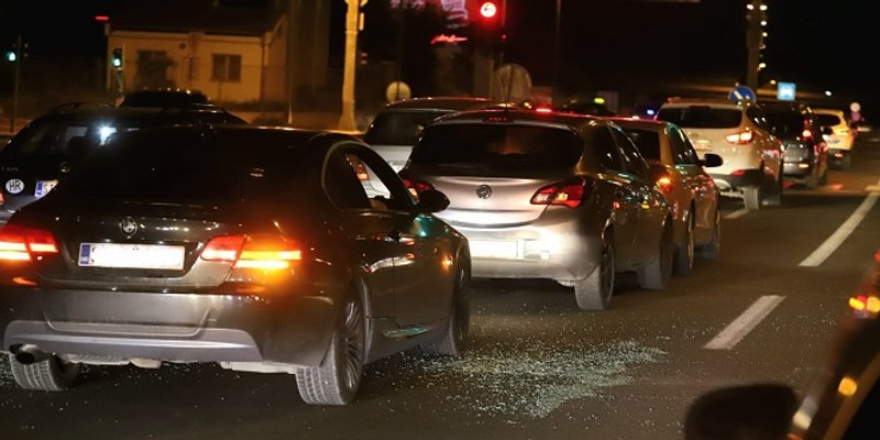 FOTO/VIDEO Lančani sudar u Kaštelima, stvorila se gužva