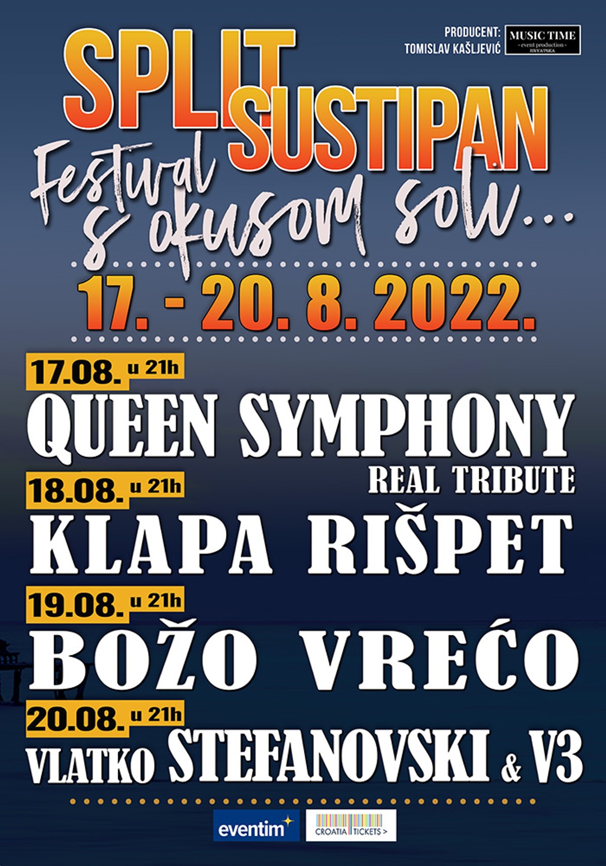 Drugi festival 'S okusom soli…' donosi čaroliju, pjesmu i dobar provod u mediteranski ugođaj parka Sustipan u Splitu