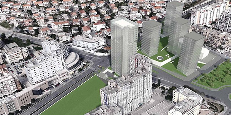 Trgovački centar niknut će do kraja 2016. godine, a gradnja ostatka pobjedničkog projekta je neizvjesna