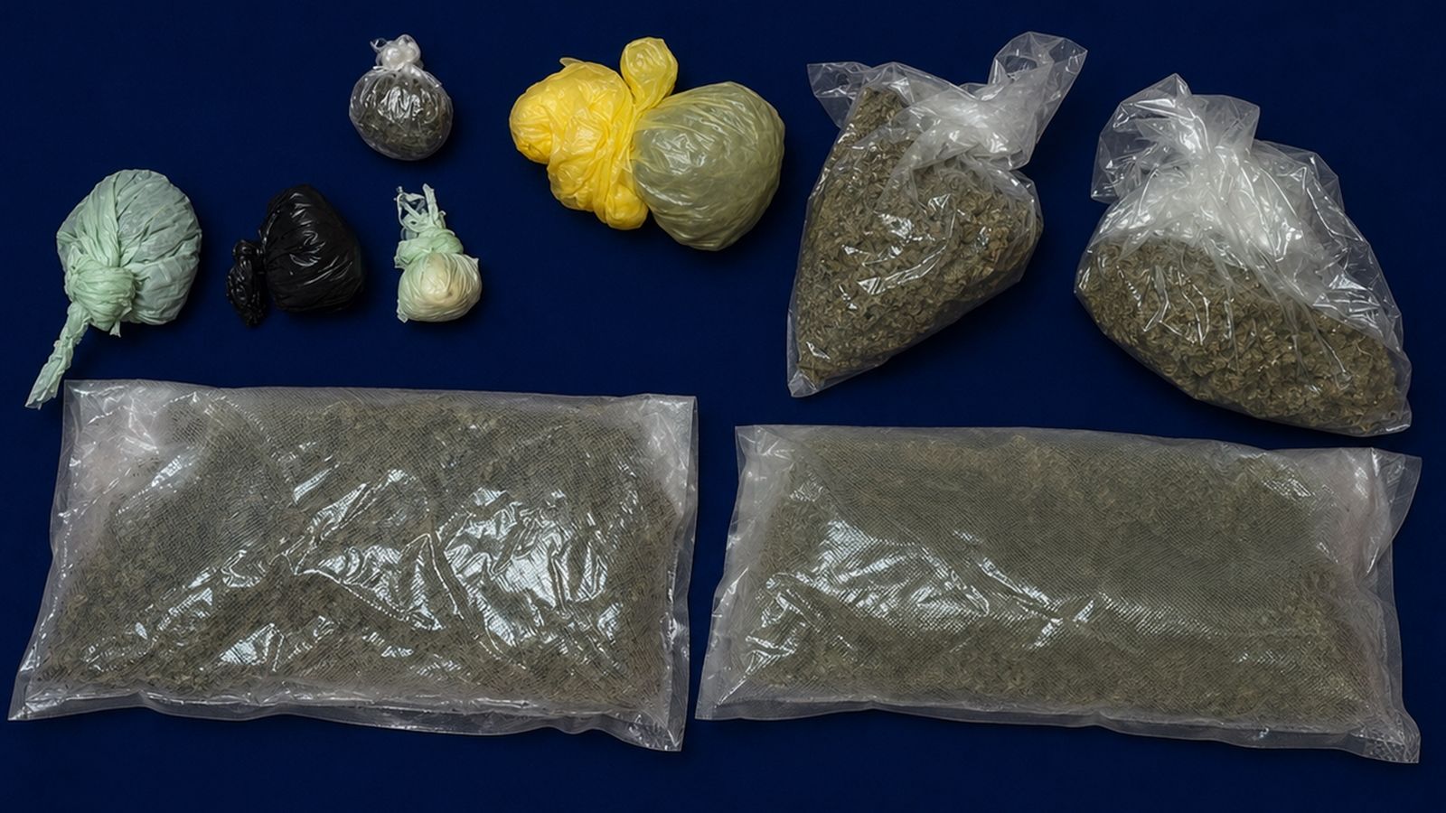 Splitska policija 27-godišnjaku oduzeta gotovo kilogram marihuane