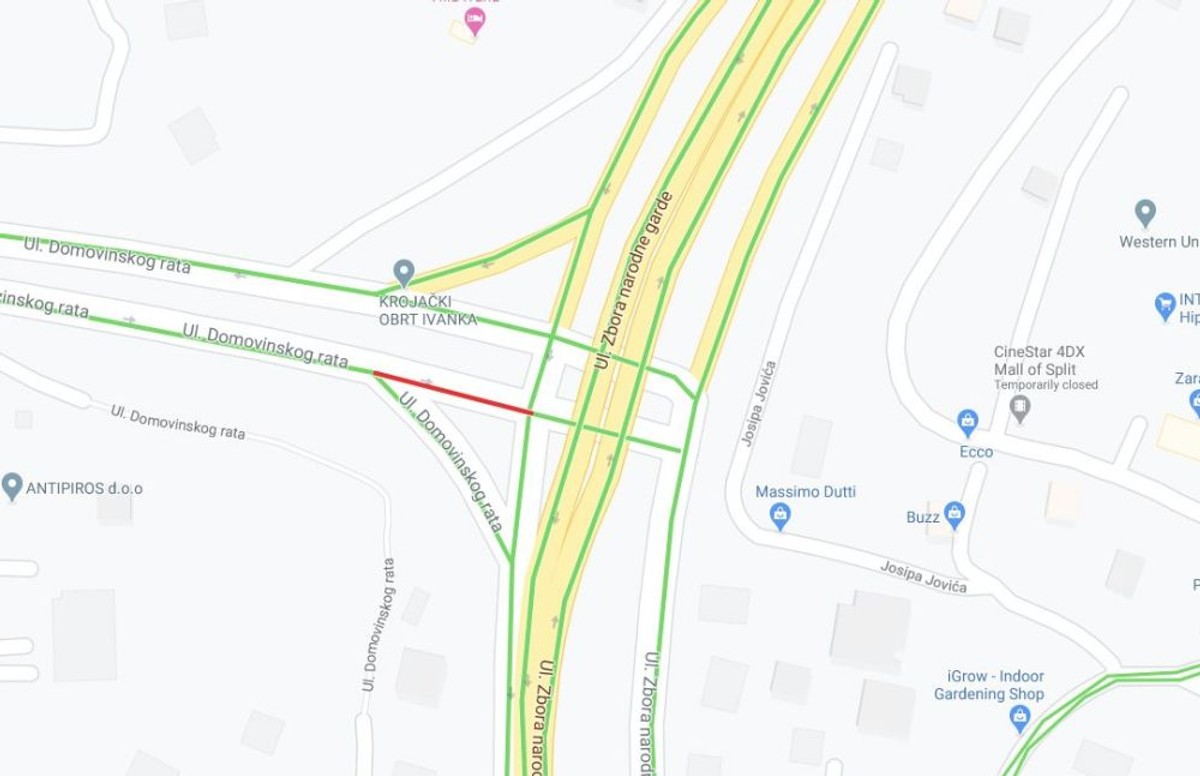 NOVA TRAGEDIJA U SPLITU: U prometnoj nesreći poginuo motociklist