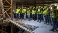 FOTO/VIDEO Više od 150 studenata zavirilo iza kulisa najvećih gradilišta u Hrvatskoj