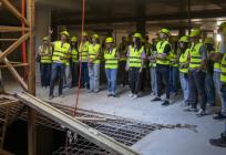 FOTO/VIDEO Više od 150 studenata zavirilo iza kulisa najvećih gradilišta u Hrvatskoj