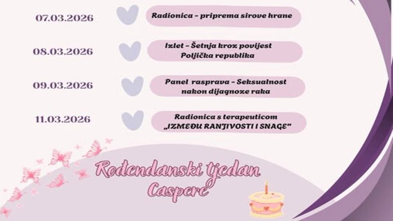 Rođendanski tjedan Udruge Caspera